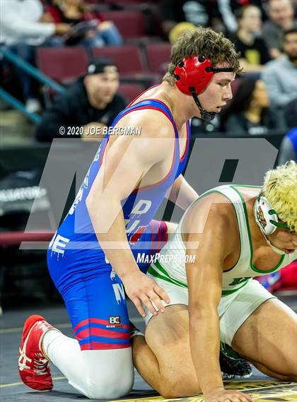 Thumbnail 3 in CIF Wrestling Semifinals photogallery.