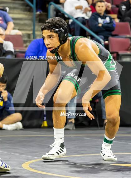 Thumbnail 2 in CIF Wrestling Semifinals photogallery.