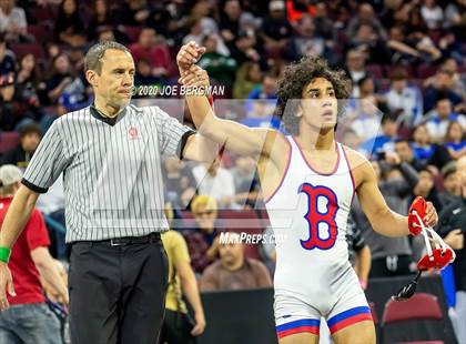 Thumbnail 2 in CIF Wrestling Semifinals photogallery.