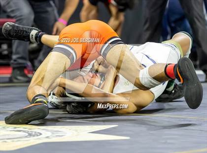 Thumbnail 3 in CIF Wrestling Semifinals photogallery.