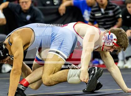 Thumbnail 2 in CIF Wrestling Semifinals photogallery.