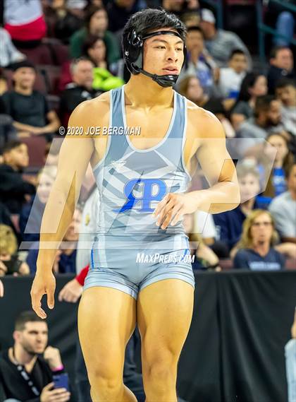 Thumbnail 1 in CIF Wrestling Semifinals photogallery.