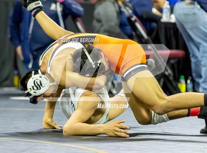 Thumbnail 1 in CIF Wrestling Semifinals photogallery.
