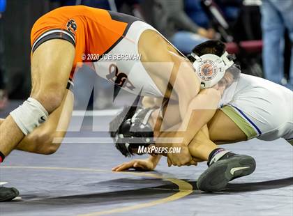 Thumbnail 2 in CIF Wrestling Semifinals photogallery.