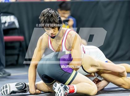 Thumbnail 1 in CIF Wrestling Semifinals photogallery.
