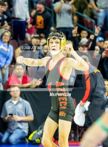 Thumbnail 1 in CIF Wrestling Semifinals photogallery.