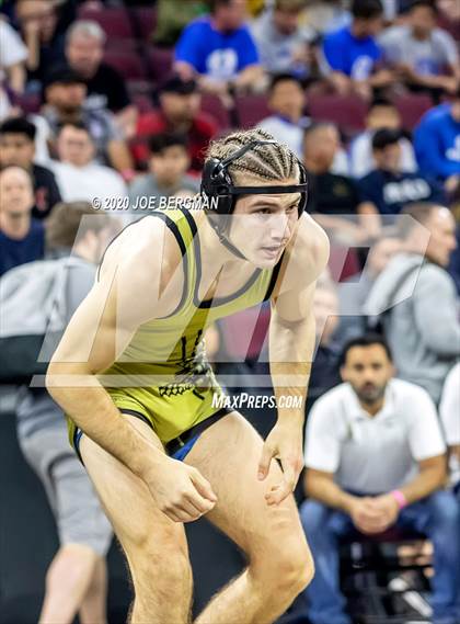 Thumbnail 2 in CIF Wrestling Semifinals photogallery.