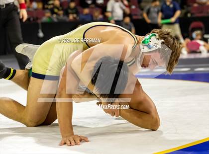 Thumbnail 2 in CIF Wrestling Semifinals photogallery.