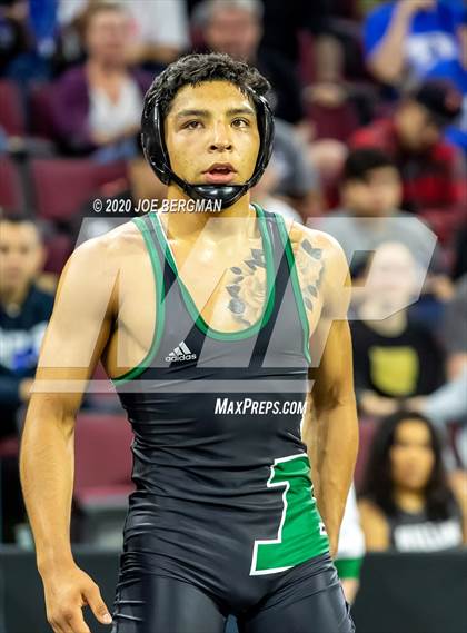 Thumbnail 1 in CIF Wrestling Semifinals photogallery.