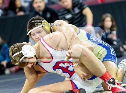 Thumbnail 2 in CIF Wrestling Semifinals photogallery.