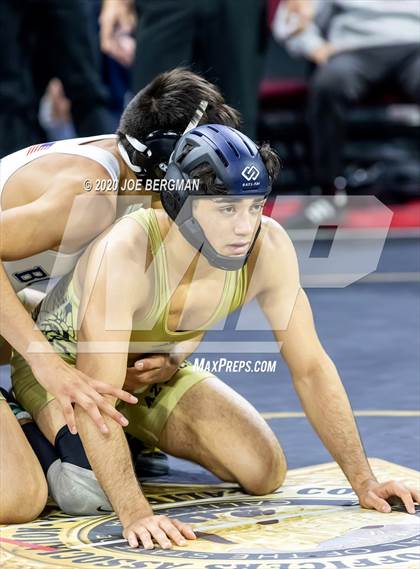 Thumbnail 1 in CIF Wrestling Semifinals photogallery.