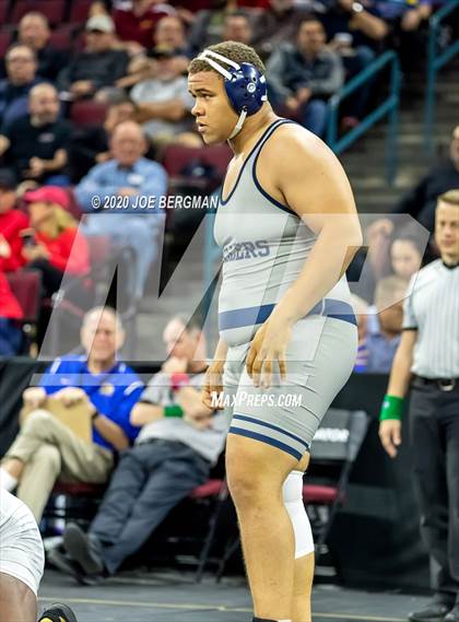 Thumbnail 3 in CIF Wrestling Semifinals photogallery.