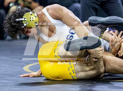 Thumbnail 2 in CIF Wrestling Semifinals photogallery.