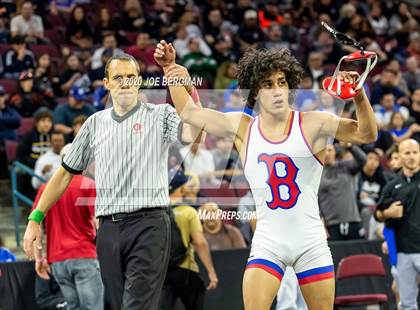 Thumbnail 3 in CIF Wrestling Semifinals photogallery.