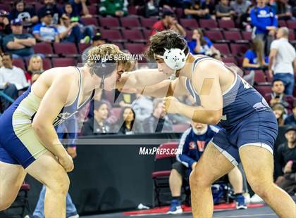 Thumbnail 2 in CIF Wrestling Semifinals photogallery.