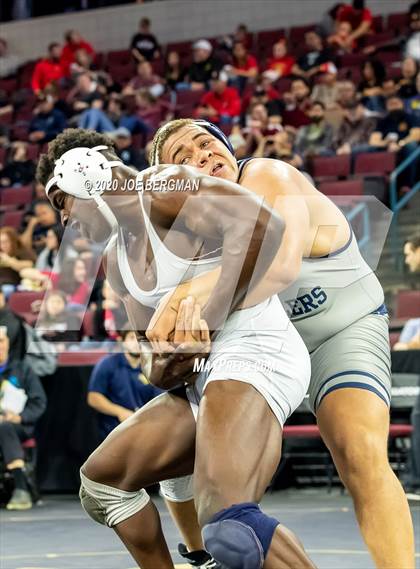 Thumbnail 1 in CIF Wrestling Semifinals photogallery.