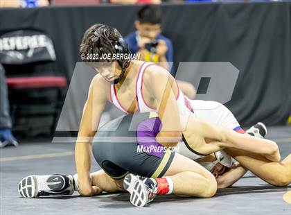 Thumbnail 3 in CIF Wrestling Semifinals photogallery.