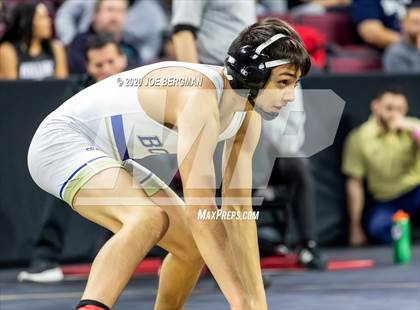 Thumbnail 3 in CIF Wrestling Semifinals photogallery.