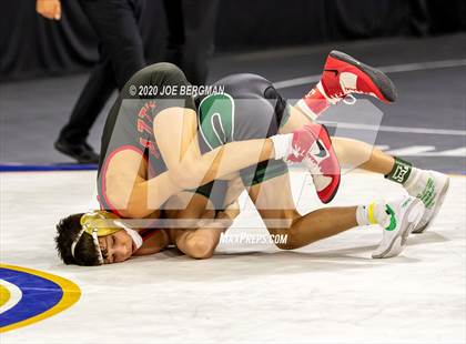 Thumbnail 1 in CIF Wrestling Semifinals photogallery.