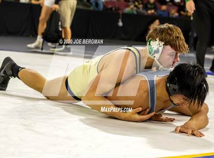 Thumbnail 3 in CIF Wrestling Semifinals photogallery.