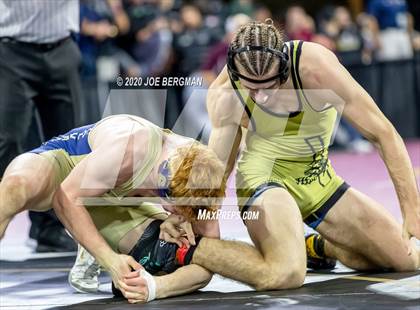 Thumbnail 2 in CIF Wrestling Semifinals photogallery.