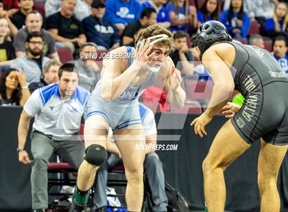 Thumbnail 3 in CIF Wrestling Semifinals photogallery.