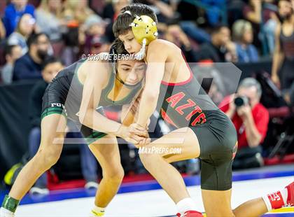 Thumbnail 3 in CIF Wrestling Semifinals photogallery.