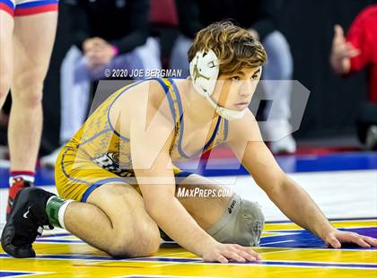 Thumbnail 2 in CIF Wrestling Semifinals photogallery.