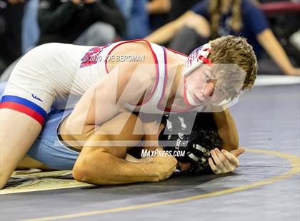 Thumbnail 2 in CIF Wrestling Semifinals photogallery.