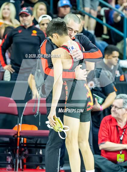Thumbnail 2 in CIF Wrestling Semifinals photogallery.