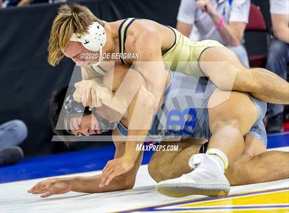 Thumbnail 3 in CIF Wrestling Semifinals photogallery.