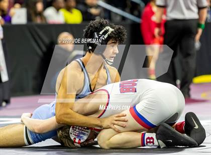 Thumbnail 3 in CIF Wrestling Semifinals photogallery.
