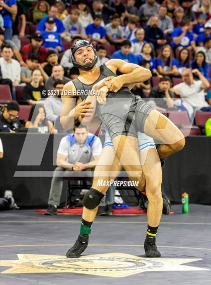 Thumbnail 1 in CIF Wrestling Semifinals photogallery.