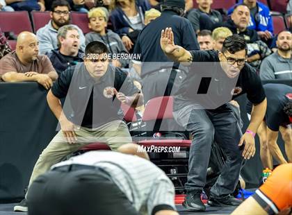 Thumbnail 2 in CIF Wrestling Semifinals photogallery.