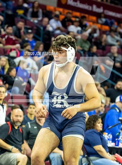 Thumbnail 3 in CIF Wrestling Semifinals photogallery.