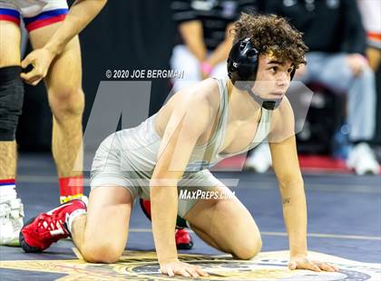 Thumbnail 1 in CIF Wrestling Semifinals photogallery.