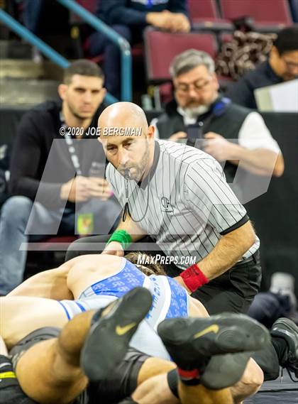 Thumbnail 3 in CIF Wrestling Semifinals photogallery.