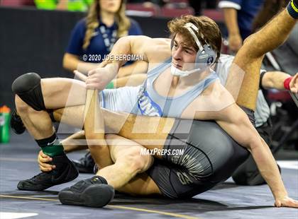 Thumbnail 2 in CIF Wrestling Semifinals photogallery.