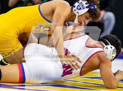 Thumbnail 1 in CIF Wrestling Semifinals photogallery.