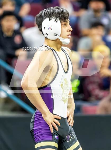 Thumbnail 1 in CIF Wrestling Semifinals photogallery.