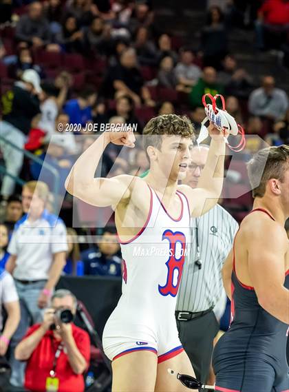Thumbnail 1 in CIF Wrestling Semifinals photogallery.