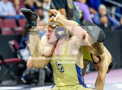 Thumbnail 2 in CIF Wrestling Semifinals photogallery.