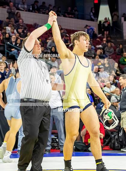 Thumbnail 2 in CIF Wrestling Semifinals photogallery.