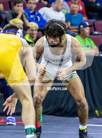 Thumbnail 1 in CIF Wrestling Semifinals photogallery.