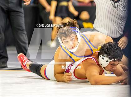 Thumbnail 2 in CIF Wrestling Semifinals photogallery.