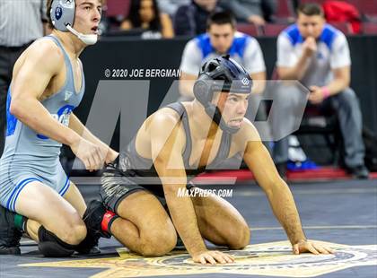 Thumbnail 3 in CIF Wrestling Semifinals photogallery.