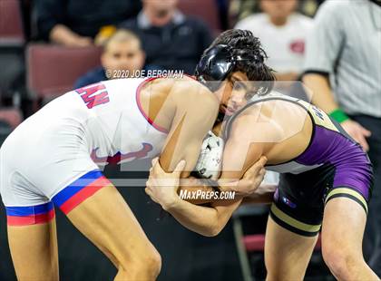 Thumbnail 3 in CIF Wrestling Semifinals photogallery.
