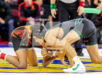 Thumbnail 1 in CIF Wrestling Semifinals photogallery.