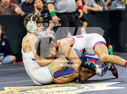 Thumbnail 1 in CIF Wrestling Semifinals photogallery.