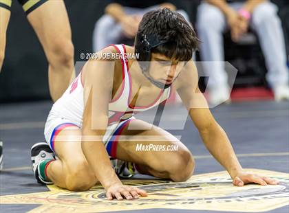 Thumbnail 2 in CIF Wrestling Semifinals photogallery.